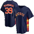 Men's No.39 Hayden Wesneski Houston Astros Navy Replica Alternate Jersey
