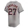 Men's No.47 Joaquin Andujar Houston Astros Gray Limited Away Jersey