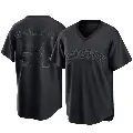 Men's No.54 Jason Alexander Houston Astros Black Replica Pitch Fashion Jersey