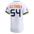 Men's No.54 Jason Alexander Houston Astros White Elite 2025 City Connect Jersey