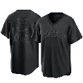 Men's No.63 Tyler Ivey Houston Astros Black Replica Pitch Fashion Jersey