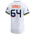 Men's No.64 Logan VanWey Houston Astros White Elite 2025 City Connect Jersey