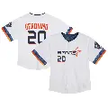 Toddler No.20 Cesar Geronimo Houston Astros White Limited 2025 City Connect Jersey
