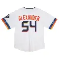 Toddler No.54 Jason Alexander Houston Astros White Limited 2025 City Connect Jersey