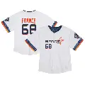 Toddler No.68 J.P. France Houston Astros White Limited 2025 City Connect Jersey