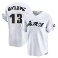 Youth No.13 J.J. Matijevic Houston Astros White Limited Throwback Cooperstown Collection Jersey