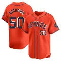 Youth No.50 J.R. Richard Houston Astros Orange Limited Alternate Jersey