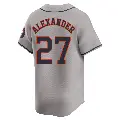 Youth No.54 Jason Alexander Houston Astros Gray Limited Away Jersey