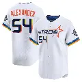 Youth No.54 Jason Alexander Houston Astros White Limited 2025 City Connect Jersey