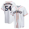 Youth No.54 Jason Alexander Houston Astros White Replica 2022 World Series Champions Home Jersey