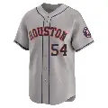 Youth No.54 Roberto Osuna Houston Astros Gray Limited Away Jersey