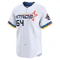 Youth No.64 Logan VanWey Houston Astros White Limited 2025 City Connect Jersey