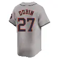 Youth No.66 Shawn Dubin Houston Astros Gray Limited Away Jersey